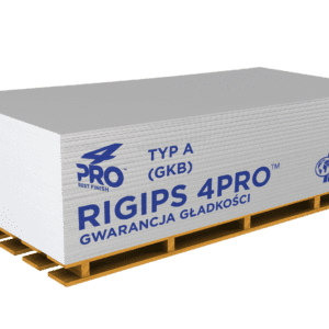 Płyta zwykła G/K 4PRO | 12,5x1200x2000mm