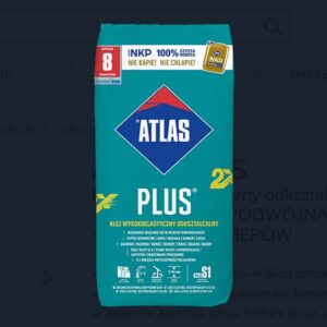 Atlas PLUS - elastyczny klej do płytek | 25kg   C2TE S1