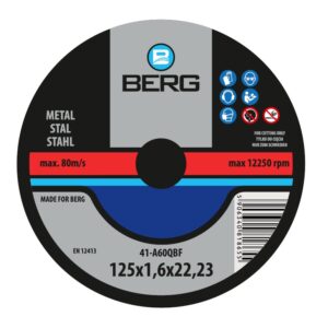 Tarcza do metalu | 125 x 1,60