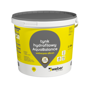 weberpas silicon AquaBalance - Tynk hydrofilowy 1,5mm | 30kg