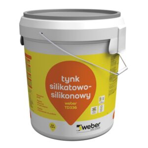 Weber TD336 - Tynk silikatowo-silikonowy baranek 1,5 mm | 30kg