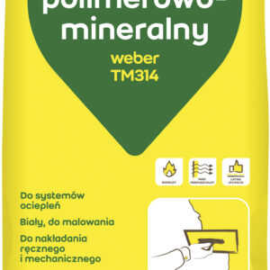 Weber TM314 - tynk polimerowo-mineralny 2,0mm baranek | 25kg