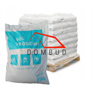 SÓL DROGOWA - PALETA 1000kg (40 worków)