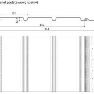 podsufitka Budmat panel pełny