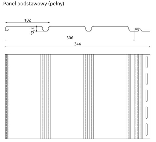 podsufitka Budmat panel pełny