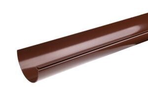 Rynna PCV PLASTMO 12 Brąz - 4 mb | 150mm