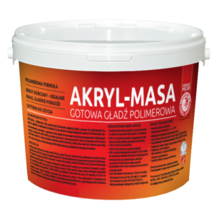 AKRYL-MASA - Gotowa gładź polimerowa | 8kg