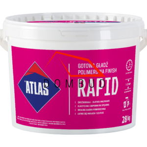 ATLAS RAPID Gotowa gładź polimerowa finish 28kg
