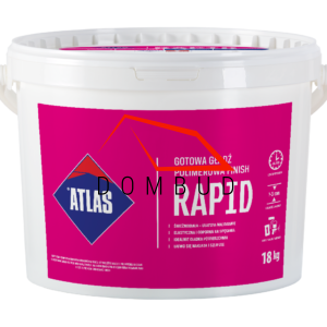 ATLAS RAPID Gotowa gładź polimerowa finish 18kg
