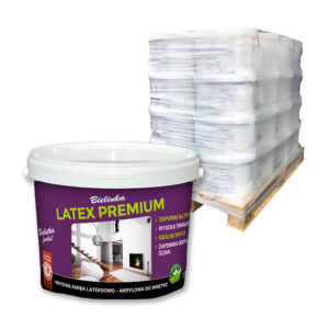 BIELINKA LATEX PREMIUM - farba lateksowa do wnetrz | 10l - 33szt. - PALETA