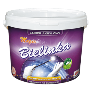 BIELINKA MAGIC - transparentny, matowy lakier akrylowy | 3l