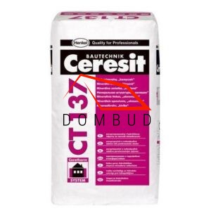 Ceresit CT137 Tynk mineralny SZARY 1,5mm |  25kg