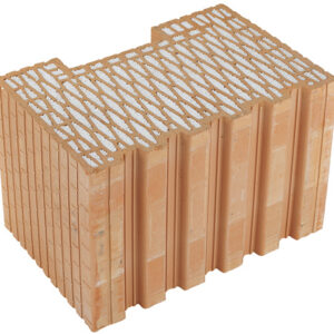Pustak ceramiczny szlifowany HELUZ FAMILY 38-K 2in1 | 247 x 380 x 249 mm