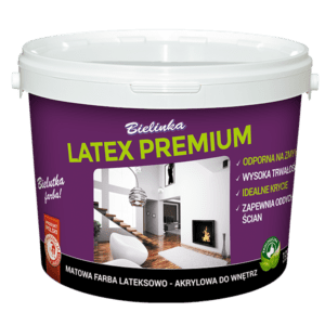 BIELINKA LATEX PREMIUM - matowa farba lateksowa do wnetrz | 10l