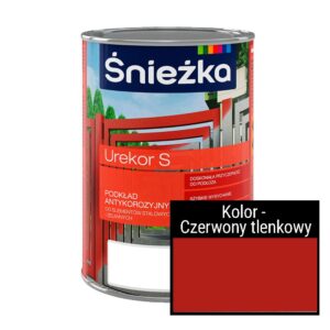 Śnieżka Urekor S - Podkład antykorozyjny - czerwony tlenkowy | 1l