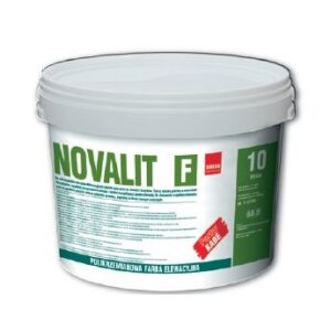 FARBA NOVALIT F - Silikatowa farba elewacyjna | 10 litrów