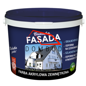 FASADA BIELINKA - farba akrylowa zewnętrzna | 10l