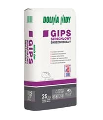 Dolina Nidy Gips szpachlowy ŚNIEŻNOBIAŁY | 25kg