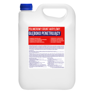 Grunt Akrylowy GŁĘBOKO PENETRUJĄCY | 5l