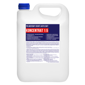 Grunt Akrylowy KONCENTRAT 1:5 | 5l
