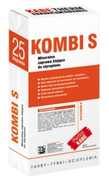 KABE KOMBI S - klej do styropianu | 25kg