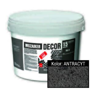 Kabe Mozaiker Decor - Antracyt | 15kg