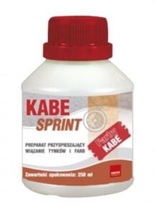 KABE SPRINT przyspieszacz do farb i tynków 0,25l