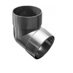 Kolano dwukielichowe Proaqua PCV GRAFIT 67,5° | 90mm