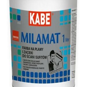 MILAMAT - Farba na plamy i zacieki do ścian i sufitów | 1l