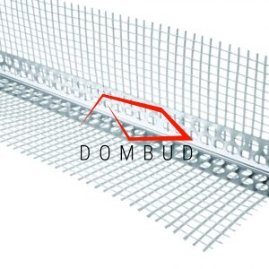 Narożnik aluminiowy z siatką | 2,5m