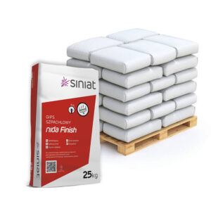 NIDA FINISZ Sinat - Gips szpachlowy | Paleta - 42 worki