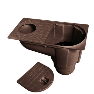 Proaqua Osadnik rury spustowej PCV GRAFIT | 90mm