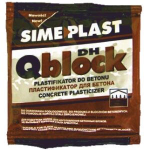 Plastyfikator Qblock DH do wylewek betonowych itp,