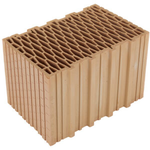 Pustak ceramiczny HELUZ 38 Plus Szlifowany | 247 x 380 x 249 mm
