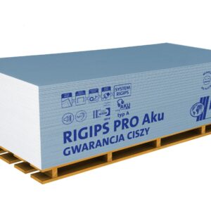Płyta kartonowo-gipsowa RIGIPS PRO AKU TYP A 2,6m | 12,5x1200x2600mm