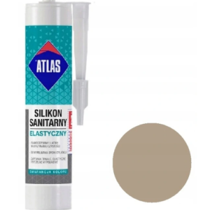 Silikon sanitarny ATLAS 020 - Beżowy