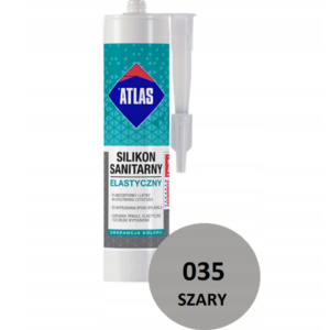 Silikon sanitarny ATLAS 035 - Szary