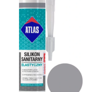 Silikon sanitarny ATLAS 203 - Stalowy