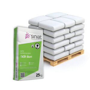 SINIAT - NIDA START - Gips szpachlowy | Paleta - 42 worki