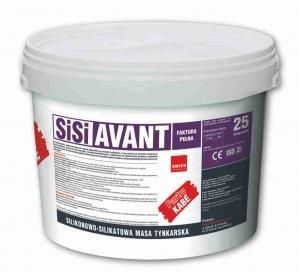 SiSi AVANT  - Tynk silikatowo-silikonowa  2mm | 25kg