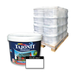 TAJONIT  - farba elewacyjna Biała | 10l - Paleta 44szt.