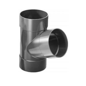 Proaqua Trójnik rynny 67,5° PCV GRAFIT | 90mm