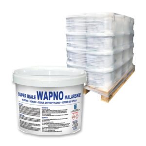 Wapno malarskie - białe | 25kg - Paleta 24szt.