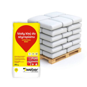 WEBER base BIAŁY - Klej do siatki i styropianu | Paleta - 42 worki