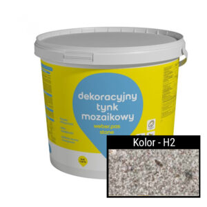Weber pas stone - Tynk mozaikowy - kolor Hematyt H2 | 25kg