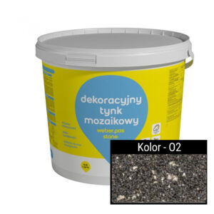 Weber pas stone - Tynk mozaikowy - kolor Obsydian O2 | 25kg