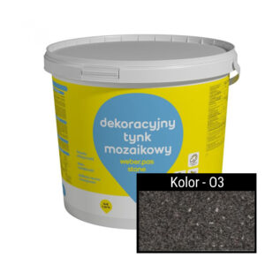 Weber pas stone - Tynk mozaikowy - kolor Obsydian O3 | 25kg
