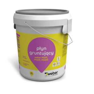 WEBER PG221 - Płyn gruntujący BIAŁY | 5kg