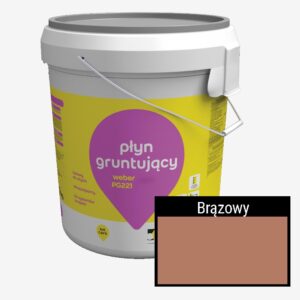 WEBER PG221 - Płyn gruntujący BRĄZOWY | 5kg
