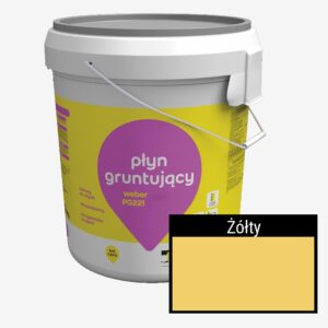 WEBER PG221 - Płyn gruntujący ŻÓŁTY | 5kg